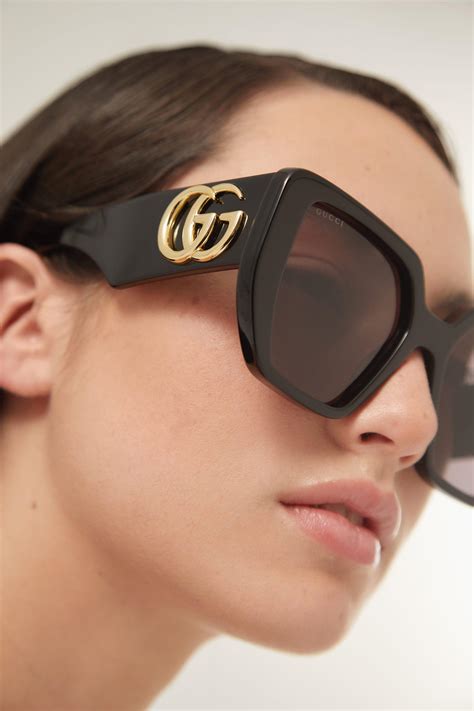 black gucci shades